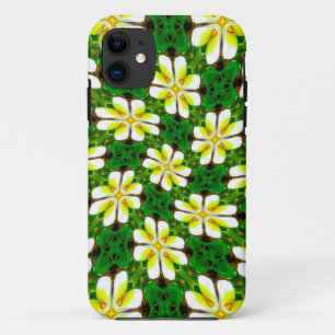 Yellow Frangipani Pattern Case-Mate iPhone Case