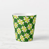 Yellow Frangipani Pattern