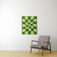 Yellow Frangipani Pattern