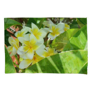 Yellow Frangipanis Growing On A Tree, Pillowcase