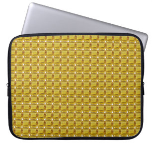 Yellow Gemstone Laptop Sleeve