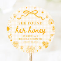 Yellow Gingham She Found Her Honey Bridal Shower