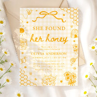 Yellow Gingham She Found Her Honey Bridal Shower