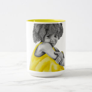 Yellow Girl 1 Mug