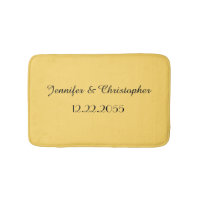 Yellow Gold Black Personalized Names Plush