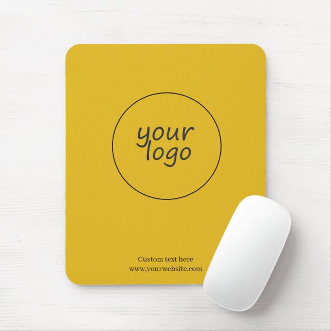 Yellow Gold Mouse Pad with Monogram (With Mouse)