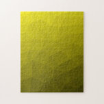 Yellow gradient geometric mesh pattern jigsaw puzzle<br><div class="desc">Yellow gradient geometric mesh pattern jigsaw puzzle. 
Triangle geometric mesh with light to dark ombre gradient.</div>