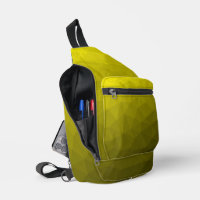 Yellow gradient geometric mesh pattern