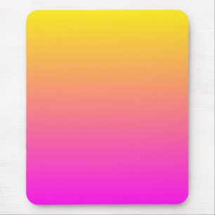Yellow Gradient Mouse Pad