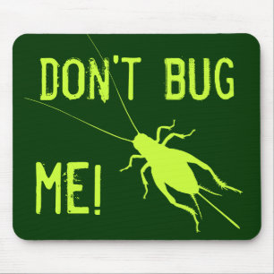 Yellow Green Cricket Mouse Pad