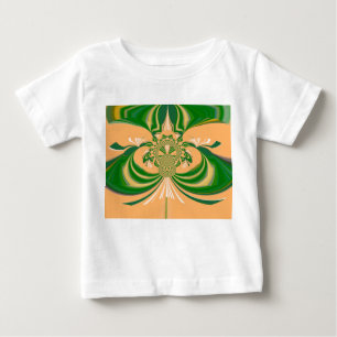 Yellow Green Design. Baby T-Shirt
