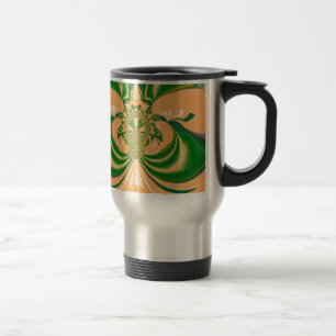 Yellow Green Design. Travel Mug