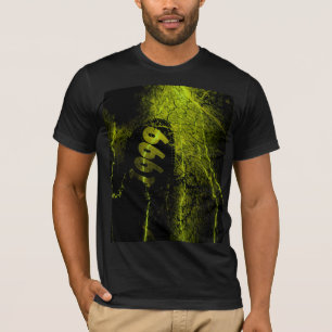 Yellow, green Lightning Crack Vintage 1999 T-Shirt