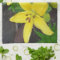 Yellow & Green Lily Photo Design Kitchen Towels