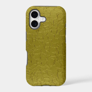 Yellow Green Metal Abstract Art