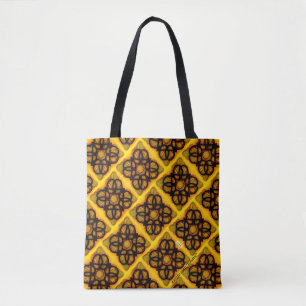 Yellow Green Tote Bag