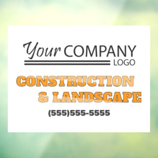 Yellow, Grey Advertisement with Logo