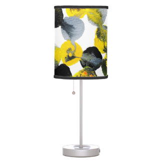 Yellow, Grey and Black Interactions Desk Lamp