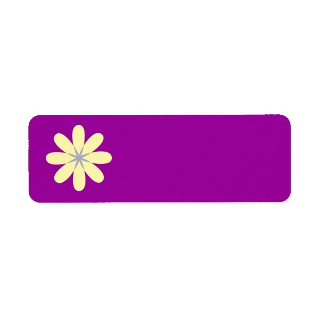 Yellow Grey Flower (Front)