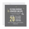 Yellow Grey Trendy Geometric Typography Wedding