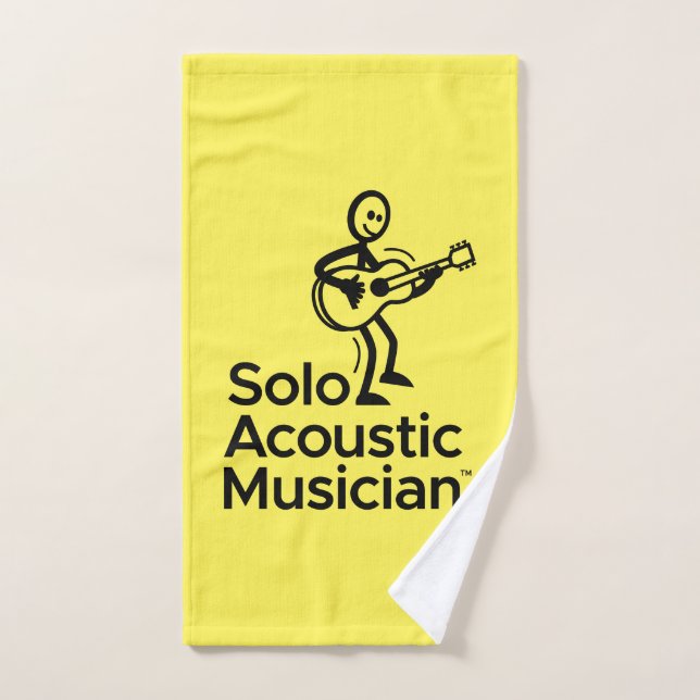 Yellow Hand Towel SAM Logo  (Hand Towel)