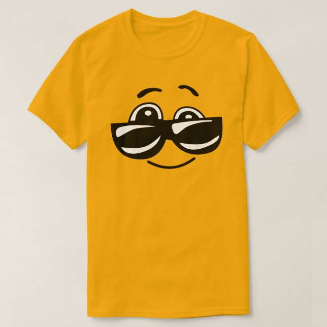 Yellow Happy Sunshine T-Shirt (Design Front)
