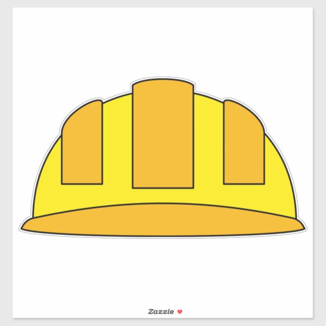 Yellow Hard Hat Cartoon (Sheet)