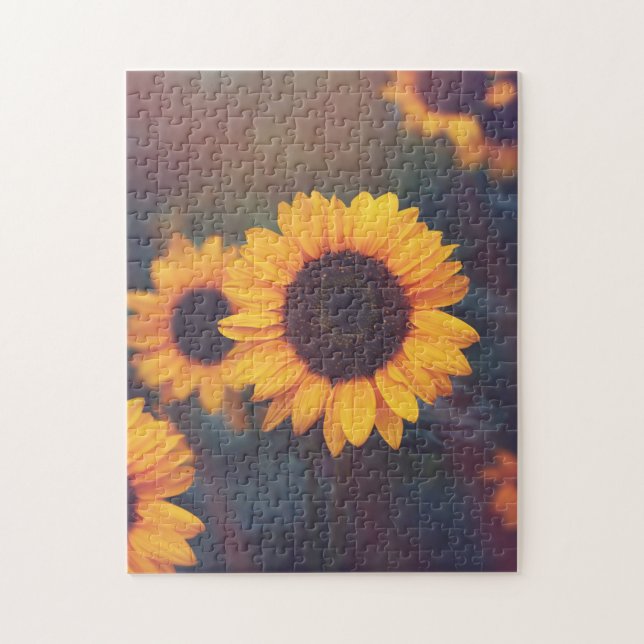 Yellow Hardy Sunflower Best Sunflower Photos Jigsaw Puzzle (Vertical)