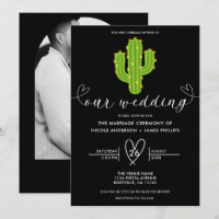 Yellow Heart Cactus Fiesta Love Wedding