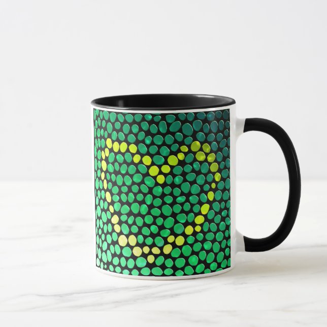 yellow heart mug (Right)