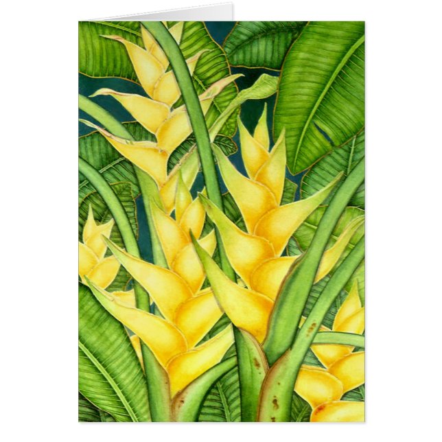 Yellow Heleconia (Front)