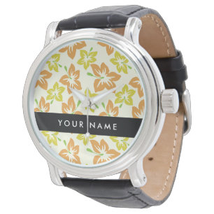 Yellow Hibiscus, Orange Hibiscus, Your Name Watch