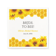 Yellow Honeycomb Bride to Bee Bridal Shower