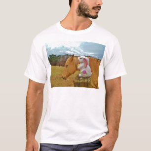 Yellow Horse, Spring Rabbit T-Shirt