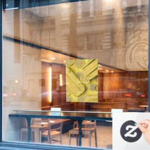 Yellow ice cream cone popsicle