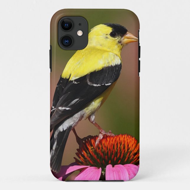 yellow_iphone bird Case-Mate iPhone case (Back)