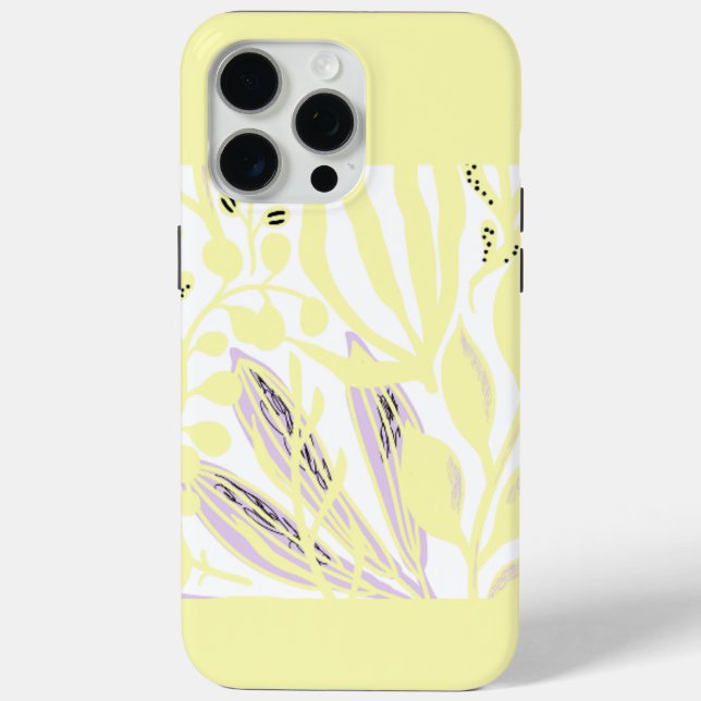 Yellow IPhone Case (Back)