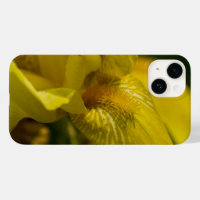 Yellow Iris Beard iPhone Case