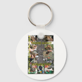 Yellow Jacket Key Ring