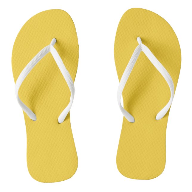 Yellow Jandals (Footbed)