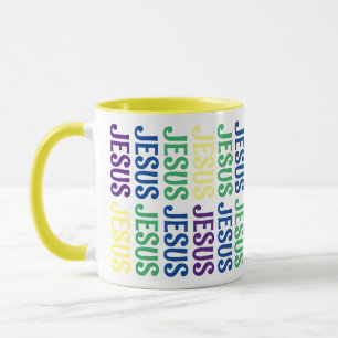 Yellow Jesus Mug