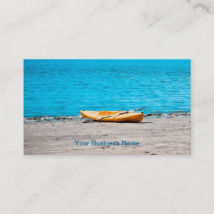 Yellow Kayak Business Card