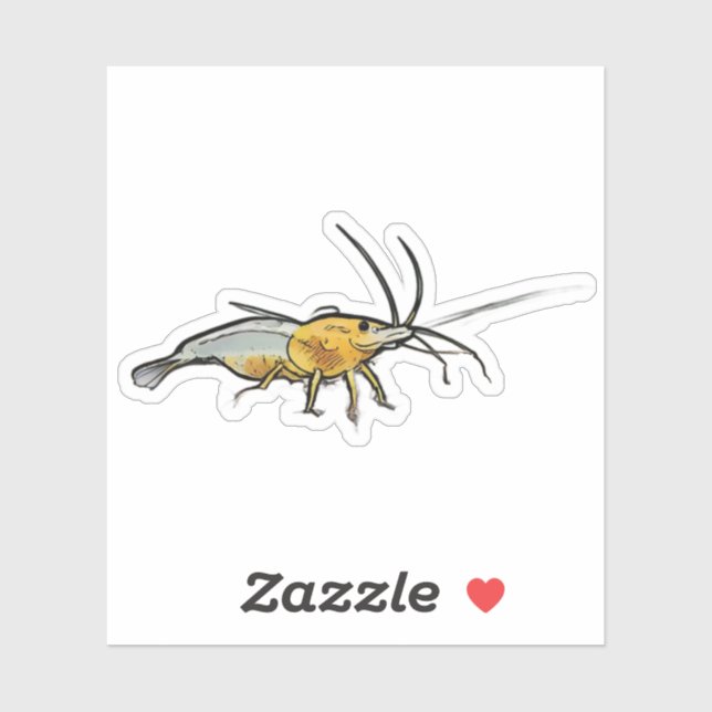 Yellow King Kong shrimp  (Sheet)