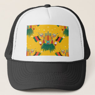 yellow Kwanzaa Trucker Hat
