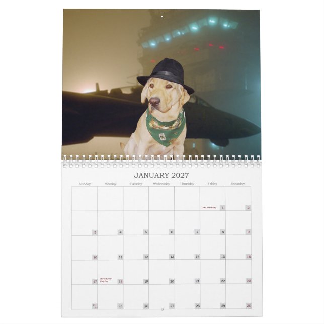 Yellow Lab Calendar - 2013 (Jan 2027)