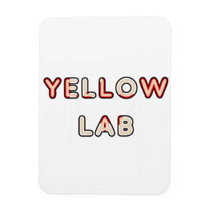 yellow lab Canadian-Flag in name Magnet