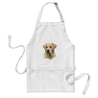Yellow Lab Faithful Friend Standard Apron
