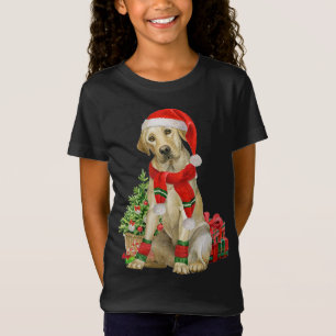 Yellow Lab Labrador Christmas Tree Dog Lover Xmas  T-Shirt
