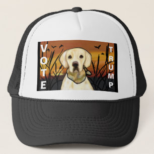 YELLOW LAB TRUCKER HAT