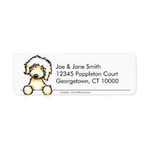 Yellow Labradoodle Clean & Simple